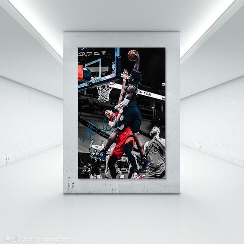Anthony Edwards Poster Dunk Poster1 Decorative Painting Canvas Wall Art Living Room Aesthetic Posters Bedroom Painting. Unframe-style, 12x18inch(30x45cm) in Saudi Arabia