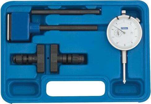 Fowler 52-522-101-0 Dial Indicator and Magnetic Base Set, 1" Measuring Range, 2.25" Dial Diameter, 6" Base Height, 50lb. Magnetic Pull in Saudi Arabia