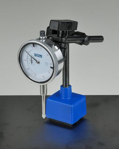 Fowler 52-522-101-0 Dial Indicator and Magnetic Base Set, 1" Measuring Range, 2.25" Dial Diameter, 6" Base Height, 50lb. Magnetic Pull in Saudi Arabia