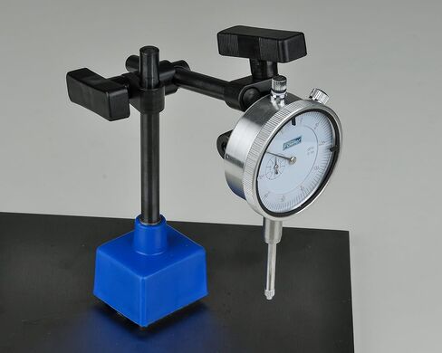 Fowler 52-522-101-0 Dial Indicator and Magnetic Base Set, 1" Measuring Range, 2.25" Dial Diameter, 6" Base Height, 50lb. Magnetic Pull in Saudi Arabia
