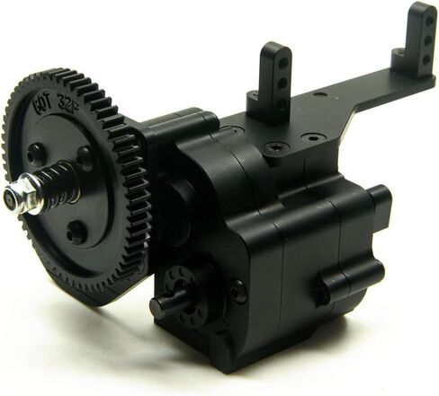 Que-T 2 Speed Aluminum Transfer Case Gearbox for 1/10 AX2 Axial Wraith & SCX10/Honcho RC Car in Saudi Arabia