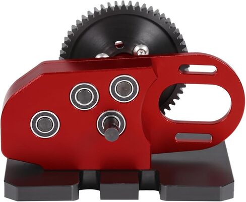yoeannity 1/10 Transmission Scx10 RC Crawler Transmission Scx10 II Transmission LCG Chassis Transmission 2Low Transmission Overdrive Gearbox with Overdrive Gear for 1/10 RC Crawler SCX10 II (Red) in Saudi Arabia