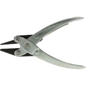 Chain-Nose Parallel Pliers with Spring, 5-1/2 inch long, Smoth Jaws: Apply even pressure every time. Jewelry Making and Repair Tool in Kuwait