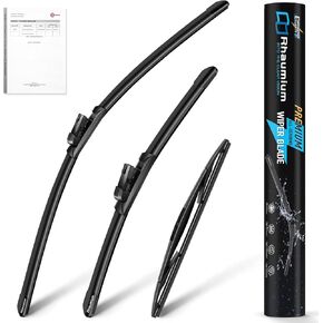 Pack of 3 Wiper Blades 26"+17"+14"; Lab Tested 500K Endurance & High/Low Temp; Optimized Pressure; Specific for Subaru Forester 2019-2024 in Saudi Arabia