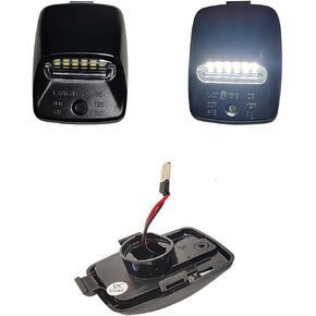 LED License Plate Light Replacement Compatible with Toyota Tacoma 2005 to 2015, Tundra 2000 to 2013, 6000K White, Rear Tag Lamps Assembly,2nd Gen Tacoma Accessories,Pack of 2 in Kuwait
