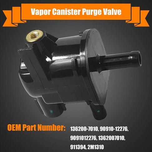911-488 Vapor Canister Purge Valve Solenoid Fit for Lexus GS400 GS430 LS400 LS430 LX470 SC400 SC430, for Toyota Land Cruiser 1998-2005, Sequoia 2001-2004, Tundra Replace# CP788 Purge Solenoid Valve in Saudi Arabia