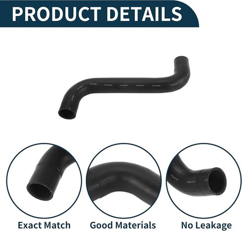 ACROPIX Radiator Hose Heater Hose No.45161SC010 for Subaru Forester 2.5L 2011-2018 Rubber Upper Hose Black 1 Pc in Saudi Arabia