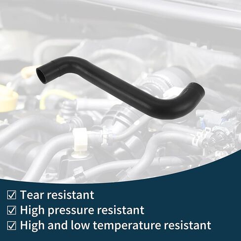 ACROPIX Radiator Hose Heater Hose No.45161SC010 for Subaru Forester 2.5L 2011-2018 Rubber Upper Hose Black 1 Pc in Saudi Arabia