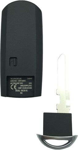 استبدال دخول بدون مفتاح عن بعد الذكية مفتاح فوب شل حالة صالح لمازدا 3 CX-3 CX-5 WAZSKE13D01 662F-SKE13D01 مفتاح فوب غطاء (3 أزرار) in Saudi Arabia
