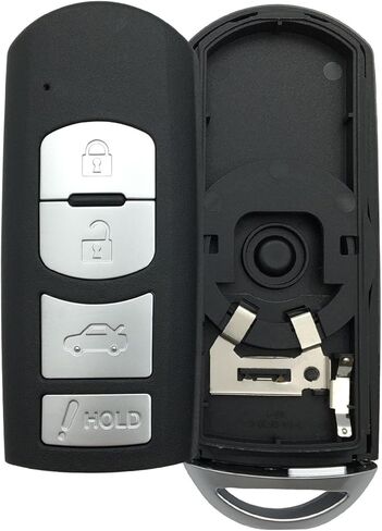 استبدال دخول بدون مفتاح عن بعد الذكية مفتاح فوب شل حالة صالح لمازدا 3 CX-3 CX-5 WAZSKE13D01 662F-SKE13D01 مفتاح فوب غطاء (3 أزرار) in Saudi Arabia