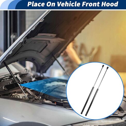 دعامات رفع الغطاء الأمامي لسيارة تويوتا جراند هايلاندر 2024 2025 دعامات غاز بونيه زنبركات الصدمات مع الملحقات in Kuwait