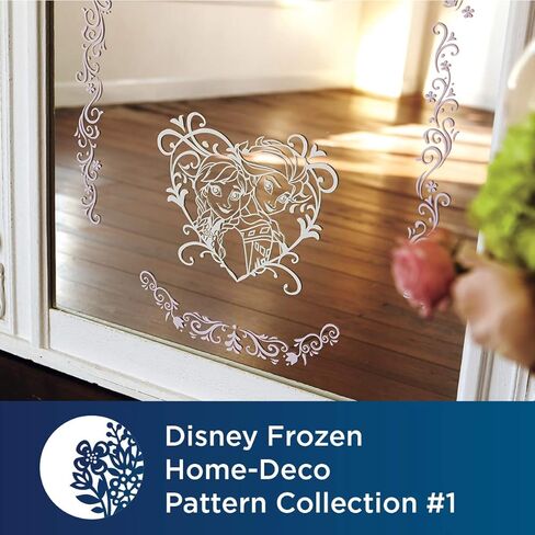 Brother ScanNCut Disney Frozen HomeDeco Pattern Collection 1 CADSNP04, 27 Designs with Olaf, Elsa, Anna & More, Vinyl Wall Art, Iron-on Transfers for Clothing, DIY Stencil Templates, Party Decorations in Saudi Arabia