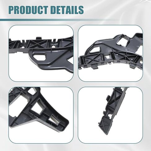 GXARTS 2 قطعة دعامات تثبيت المصد الخلفي يمين يسار مع مشبك 86613C1700 86614C1700 متوافق مع Hyundai Sonata 2015-2019 in Saudi Arabia