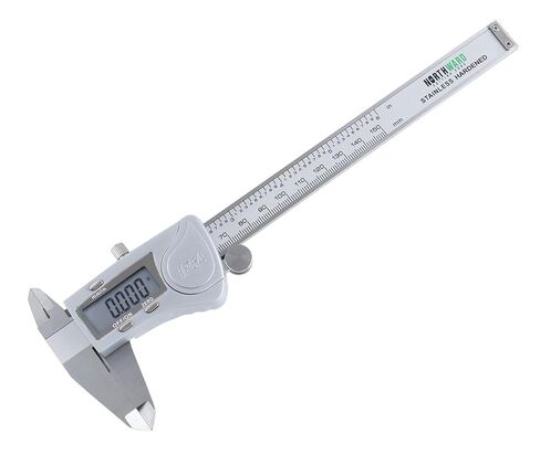 Accusize Industrial Tools Digital Caliper, 0-8''/0-200 mm Range by 0.0005''/0.01 mm Resolution, Large LCD, Ip54 Water Resistant, 2015-0200 in Kuwait
