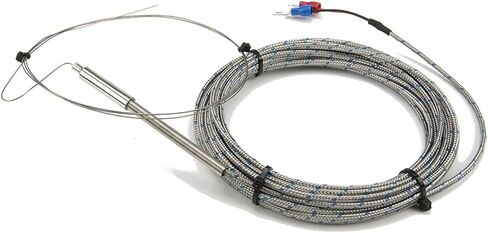FTARP08 K Type 5m Metal screening Cable 1000mm 1m Flexible Probe sheathed thermocouple Temperature Sensor in Saudi Arabia