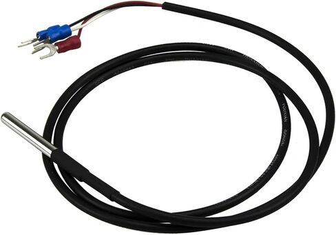 FTARP03 Cu50 Waterproof Type 1m Cable Polish Rod Probe Head RTD Temperature Sensor(5x50mm Probe) in Saudi Arabia