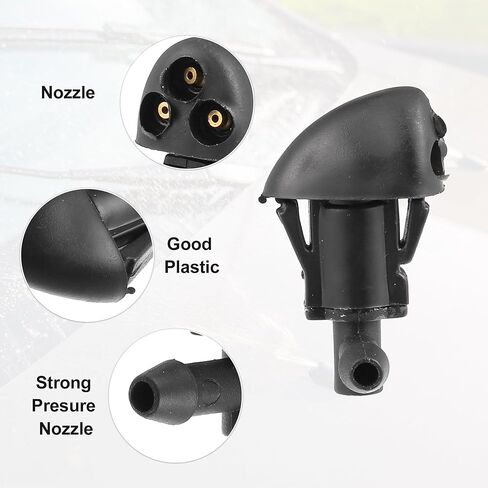 ACROPIX Windshield Wiper Washer Nozzle Spray Jet for Chevrolet Cruze 2009-2014 No.94556605 - Pack of 1 in Saudi Arabia
