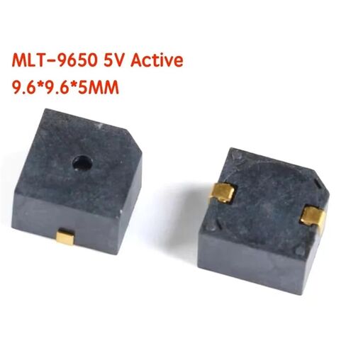 10PCS 5020 7525 8530 9650 1230 9032 3V 3.6V 5V SMD Buzzer Magnetic MINI Active Passive Piezo Buzzers Loudspeaker Electronic Kit(9.6x9.6x5mm) in Saudi Arabia