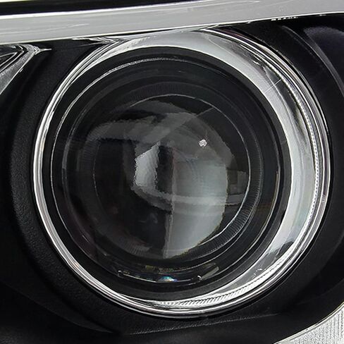 AKKON - يناسب 2018 2019 2020 2021 Chevy Equinox [نوع الهالوجين] أنبوب LED DRL مصباح أمامي أسود للركاب الجانب الأيمن 18 19 20 in Kuwait