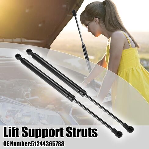 X AUTOHAUX 2pcs Rear Tailgate Lift Support Gas Struts Gas Spring Shock for BMW 330i/330xi E90 Series 2006 in Saudi Arabia