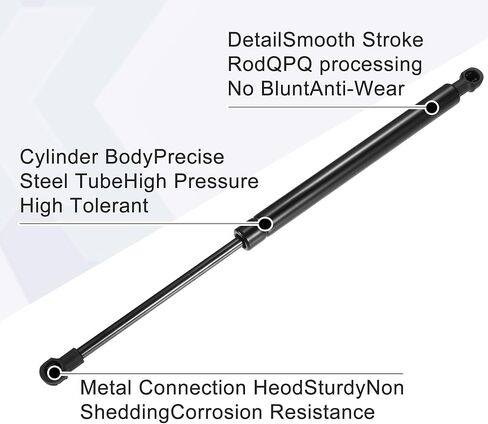 X AUTOHAUX 2pcs Rear Tailgate Lift Support Gas Struts Gas Spring Shock for BMW 330i/330xi E90 Series 2006 in Saudi Arabia