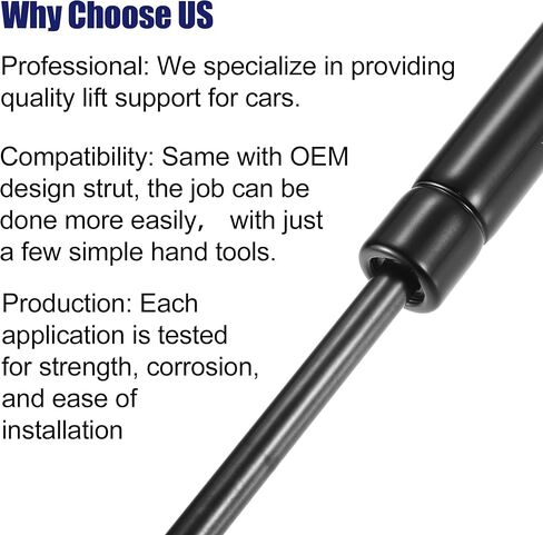 X AUTOHAUX 2pcs Rear Tailgate Lift Support Gas Struts Gas Spring Shock for BMW 330i/330xi E90 Series 2006 in Saudi Arabia