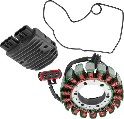 Caltric Stator Regulator Rectifier and Gasket Compatible With Polaris Ranger Crew 570 Efi 2014-2015 in Saudi Arabia