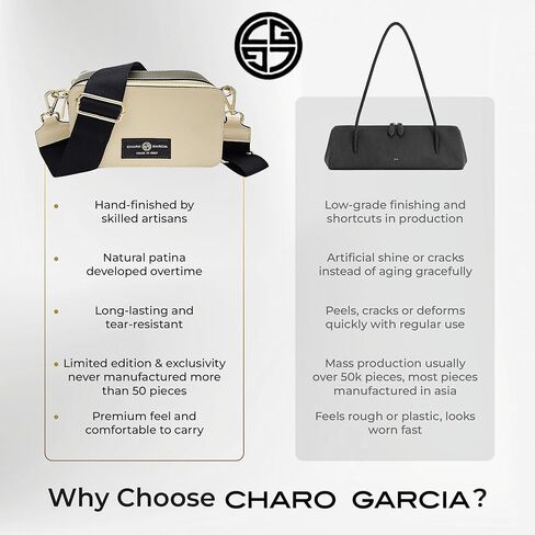 Premium Italian Leather Handmade in Tuscany, Italy. Crossbody Handbags for Women with Adjustable Strap Made in Italy in Saudi Arabia