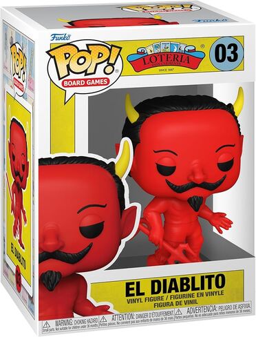 Funko Pop! Board Games: Loteria - El Diablito​ in Saudi Arabia