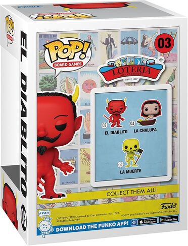 Funko Pop! Board Games: Loteria - El Diablito​ in Saudi Arabia