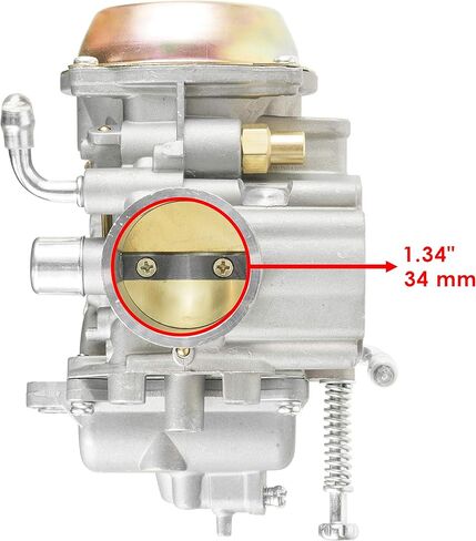 Caltric Carburetor and Air Box Intake Boot Compatible with Polaris Sportsman 700 2002 2003 2004 2005 2006 in Saudi Arabia