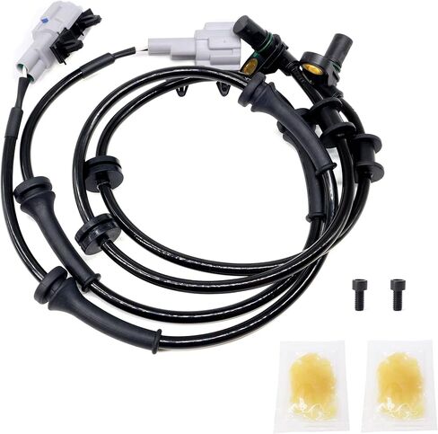 HiSport Front ABS Wheel Speed Sensor Left and Right Compatible with Nissan Frontier D40 2005-2019,Pathfinder R51 2005-2012,Xterra N50 2005-2015,Navara 2005-Up,Replacement for Suzuki Equator 2009-2012 in Saudi Arabia