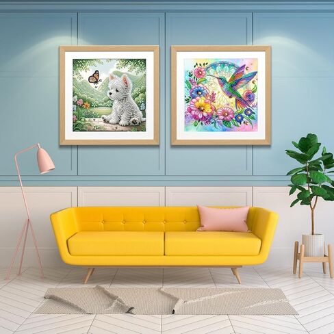 Bloomthread Diamond Painting Kits for Adults – Partial Drill Chicken Diamond Art Painting Kits for Holiday Gifts and Home Decor 12x12 Inches in Saudi Arabia