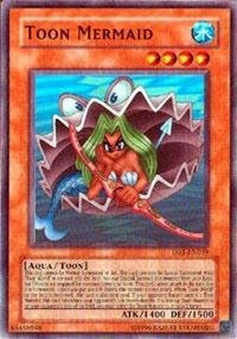 Yu-Gi-Oh! - Toon Mermaid (DB1-EN039) - Dark Beginnings 1 - Unlimited Edition - Common in Saudi Arabia