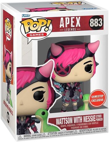 Funko Pop! APEX Legends: Wattson with Nessie [Cyber Punked] #883 Special Edition in Saudi Arabia