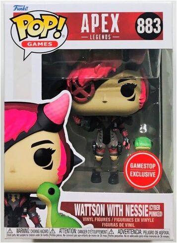 Funko Pop! APEX Legends: Wattson with Nessie [Cyber Punked] #883 Special Edition in Saudi Arabia
