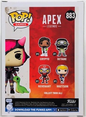 Funko Pop! APEX Legends: Wattson with Nessie [Cyber Punked] #883 Special Edition in Saudi Arabia