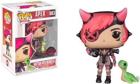 Funko Pop! APEX Legends: Wattson with Nessie [Cyber Punked] #883 Special Edition in Saudi Arabia