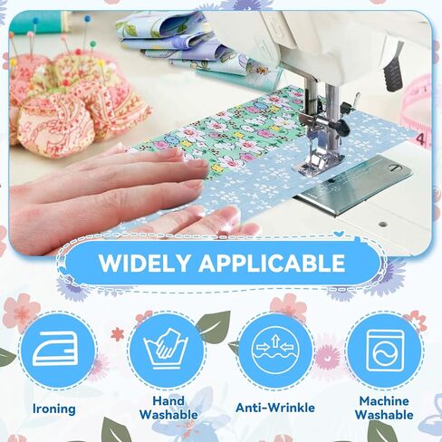 40 قطعة من شرائط نسيج جيلي رول مقاس 2.5 × 39 بوصة 100% قطن أقمشة اللحف 20 مجموعة متنوعة من المطبوعات الزهرية متعددة الألوان مقطوعة مسبقًا للخياطة اليدوية وحرف اللحف (وردي) in Kuwait