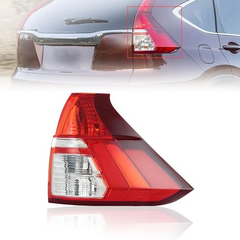 KARPAL Rear Tail Light Lower Tail Lamp Assembly Left Driver Side Compatible with 2015 2016 Honda CR-V, Replacement 33550T1WA01 HO2800186 in Saudi Arabia