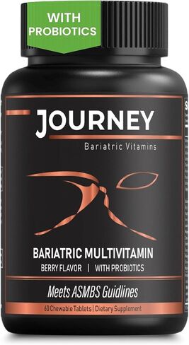 Journey Bariatric Multivitamin Supplement with Probiotics | Complete Essential Nutrients for Pre- & Post-Surgery Health in Saudi Arabia