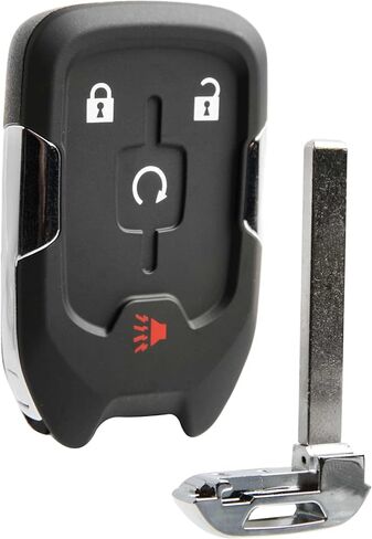 2X USARemote مفتاح تشغيل عن بعد بدون مفتاح Fob 4 أزرار بديلة لـ 2017 2018 2019 2020 2021 2022 GMC Acadia Terrain (HYQ1EA، 13584513) in Kuwait