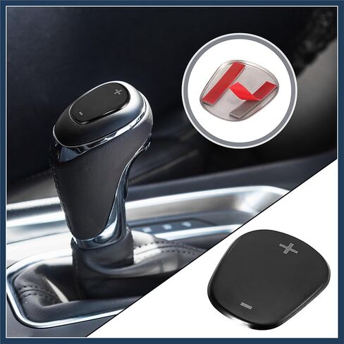 Auto Car Gear Shift Knob Cover Sticker Stainless Steel for Chevrolet Equinox 2018-2020 Black Stylish Design in Saudi Arabia