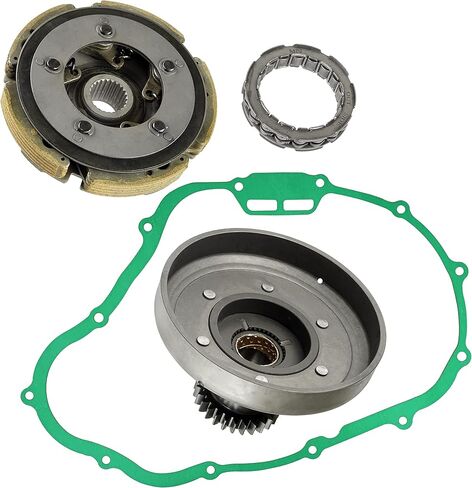 Caltric Wet Clutch Drum Housing w/Bearing Gasket & Centrifugal Compatible with Honda TRX300 Fourtrax 300 2x4 1988-2000 / TRX300FW Fourtrax 300 4x4 1988-2000 in Saudi Arabia
