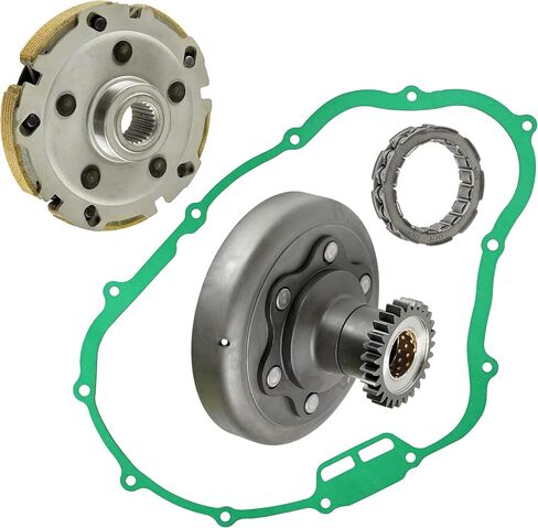 Caltric Wet Clutch Drum Housing w/Bearing Gasket & Centrifugal Compatible with Honda TRX300 Fourtrax 300 2x4 1988-2000 / TRX300FW Fourtrax 300 4x4 1988-2000 in Saudi Arabia
