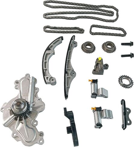14x Engine Timing Chain Kit w/Water Pump Compatible With Ford Edge 2007-2010 Compatible With Lincoln MKZ 2007-2011 Compatible With Mazda CX-9 2007-2011 Compatible With Mercury Sable 2008-2009 in Saudi Arabia