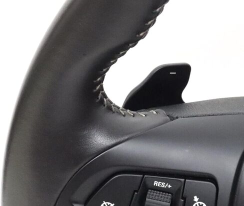 iJDMTOY Twill-Weave Carbon Fiber Pattern Style Larger Paddle Shifter Extensions Compatible with Chevrolet 2012-15 Camaro, 2016-19 Cadillac CT6 XT5, Buick Regal Lacrosse, etc in Saudi Arabia