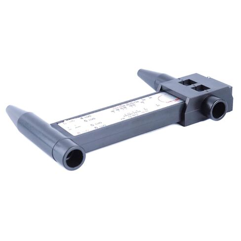 4 5 6 8 Holes Lug Wheel Bolt Pattern Gauge Quick Measuring Measurement Hand Tool Black one size in Saudi Arabia