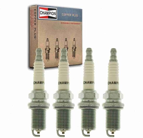 4 pc Champion Copper Plus Spark Plugs compatible with Mitsubishi Outlander Sport 2.0L L4 2011-2017 in Saudi Arabia