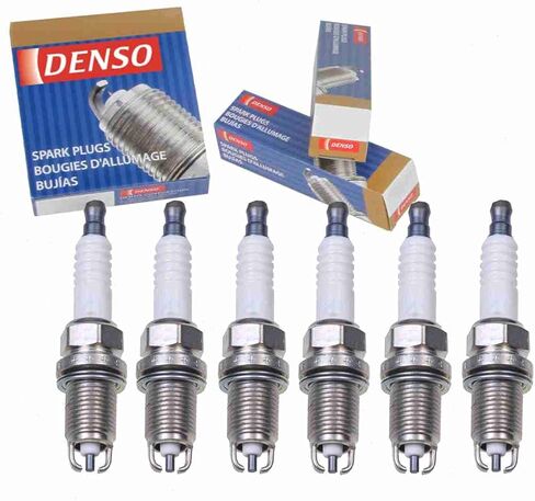 6 pc DENSO Standard Spark Plugs compatible with Toyota Solara 3.0L V6 1999-2003 in Saudi Arabia